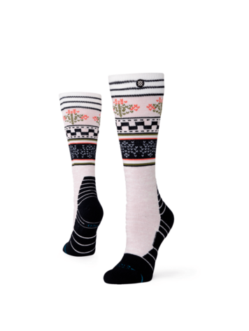 STANCE STANCE Womens Snow Winter Bloom Mid Crew Lilac