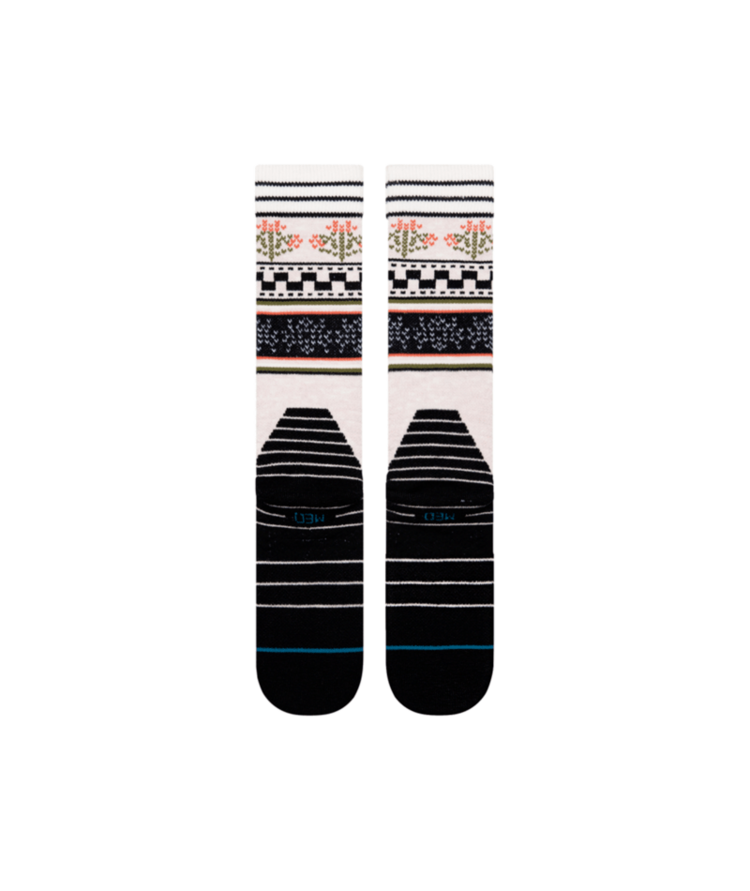 STANCE STANCE Womens Snow Winter Bloom Mid Crew Lilac