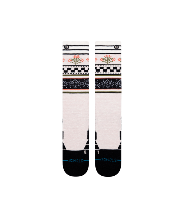 STANCE STANCE Womens Snow Winter Bloom Mid Crew Lilac
