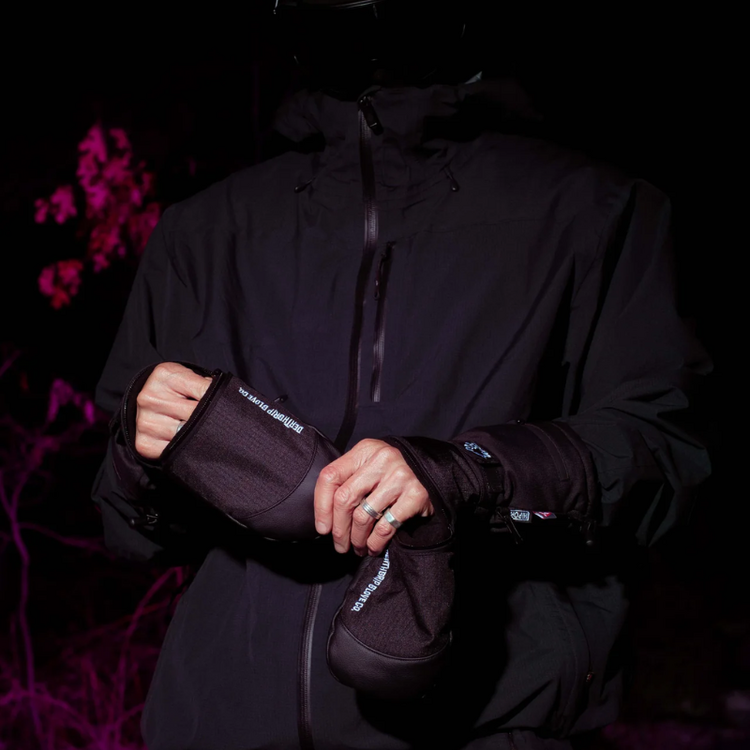 DEATHGRIP DEATHGRIP GLOVE CO. Werewolf Mitt Long Cut Black