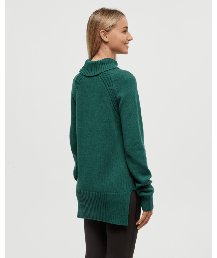 TENTREE TENTREE Women's Spokane Sweater Forest Pine Heather