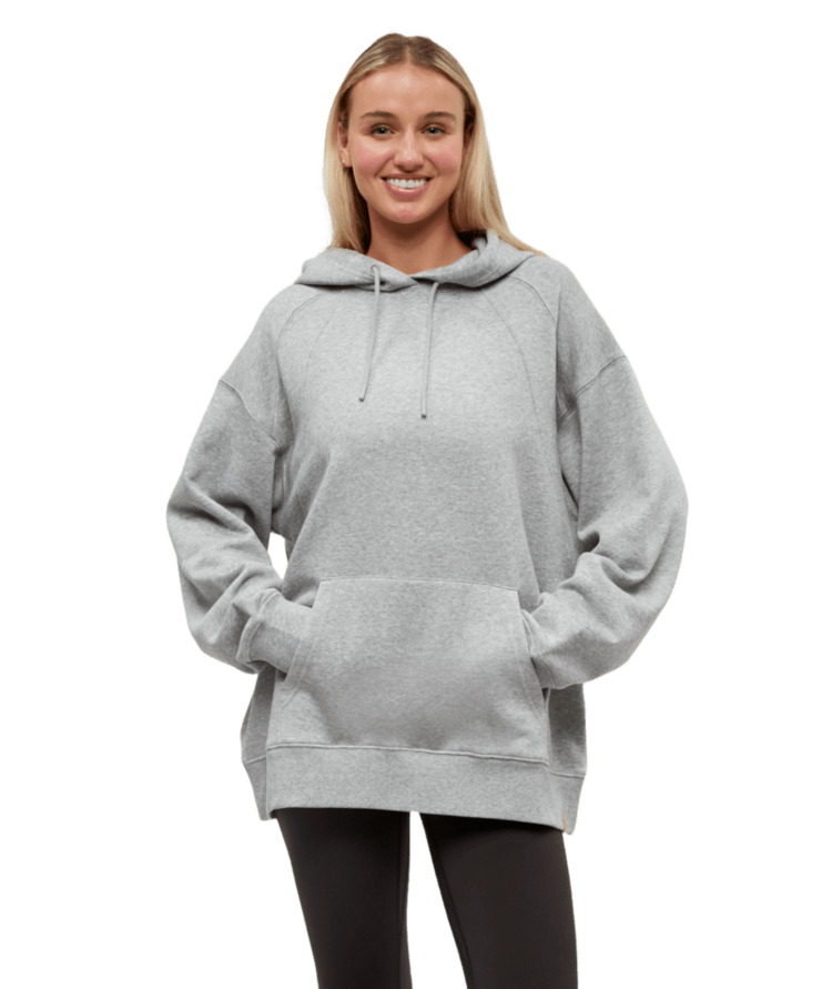 TENTREE TENTREE Women's Bluffs Hoodie Harbour Grey Heather
