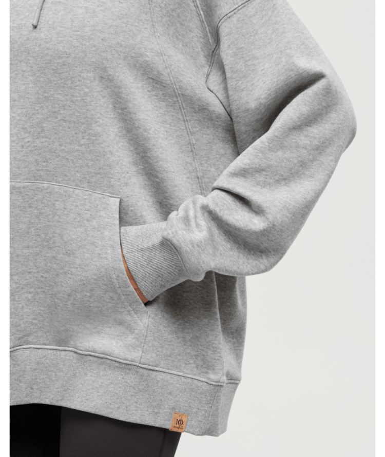 TENTREE TENTREE Women's Bluffs Hoodie Harbour Grey Heather