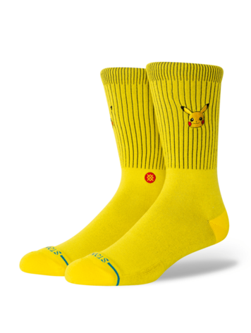 STANCE STANCE Pikachu Crew Yellow