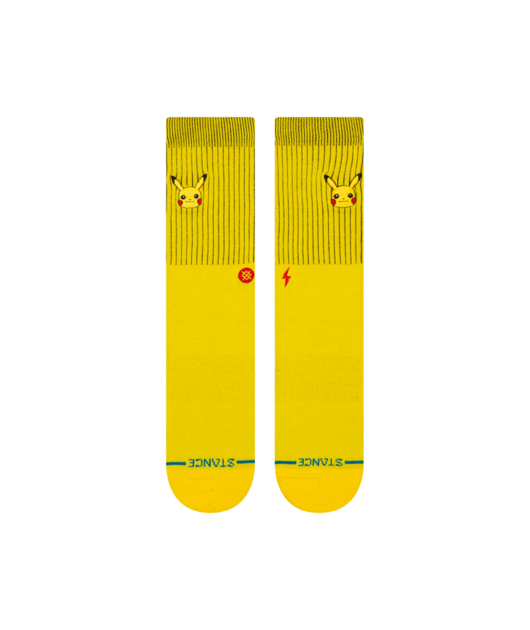 STANCE STANCE Pikachu Crew Yellow