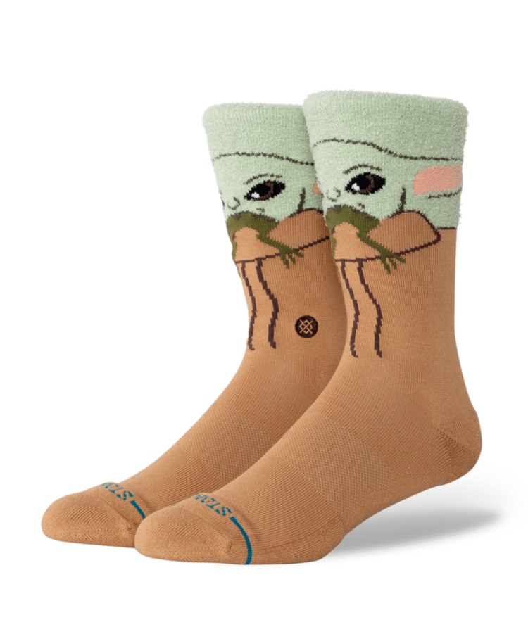 STANCE STANCE Grogu Hungry Crew Green