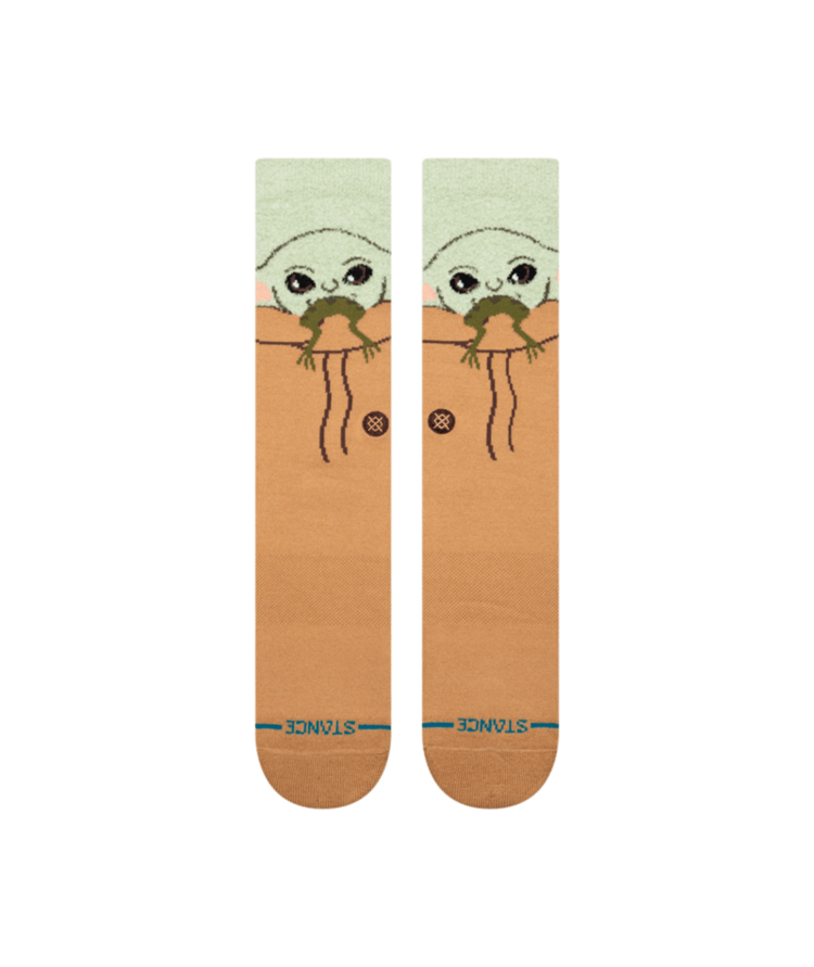 STANCE STANCE Grogu Hungry Crew Green