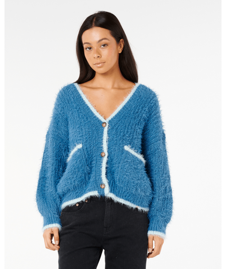 RIP CURL RIP CURL Shore Break Cardigan Deep Teal