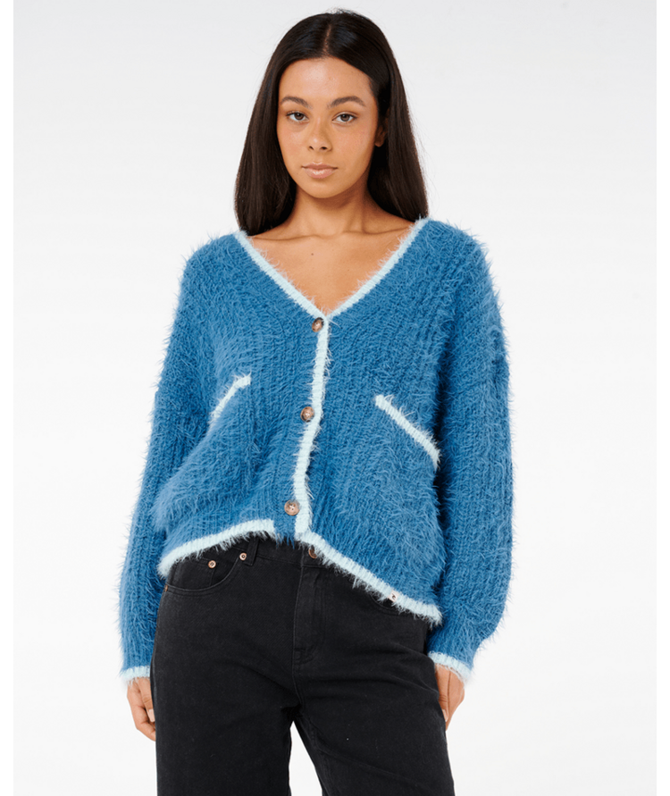 RIP CURL RIP CURL Shore Break Cardigan Deep Teal