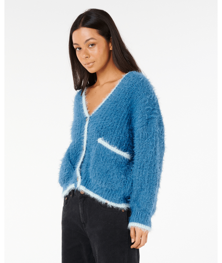 RIP CURL RIP CURL Shore Break Cardigan Deep Teal