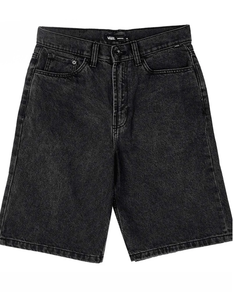 VANS VANS M Check-5 Baggy Denim Short Washed Black