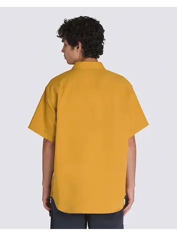 VANS VANS M Lawson Solid Short Sleeve Woven Harvest Gold