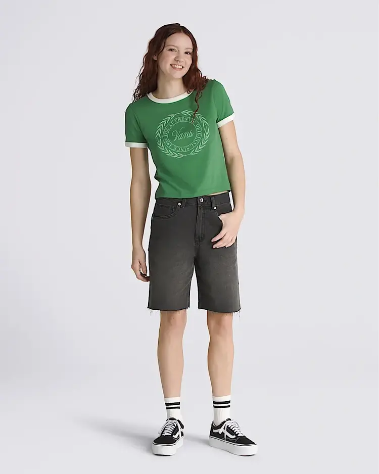 VANS VANS W Sirelle Cut-Off Jorts Washed Black