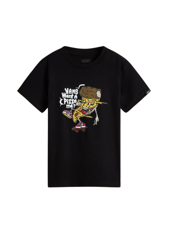 VANS VANS B Pizza Me Short Sleeve Black