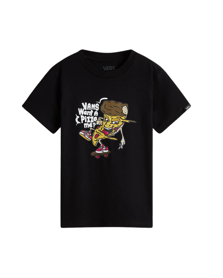VANS VANS B Pizza Me Short Sleeve Black