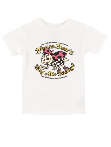 VANS VANS Ans G Dont Bug Me Short Sleeve White