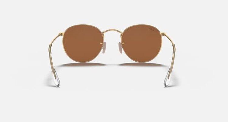 RAY-BAN RAY-BAN Round Metal Matte Arista With Light Brown Mirror Pink