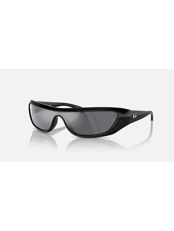 RAY-BAN RAY-BAN Xan Black With Dark Grey Flash Silver