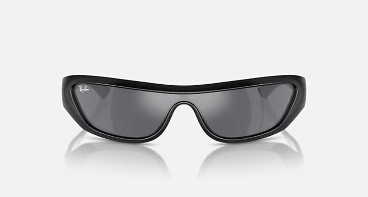 RAY-BAN RAY-BAN Xan Black With Dark Grey Flash Silver