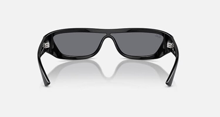 RAY-BAN RAY-BAN Xan Black With Dark Grey Flash Silver