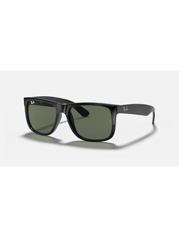 RAY-BAN RAY-BAN Justin Black With Dark Green