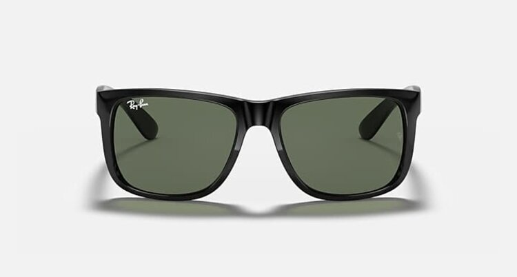 RAY-BAN RAY-BAN Justin Black With Dark Green