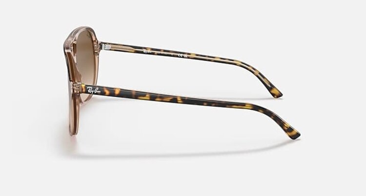 RAY-BAN RAY-BAN Bill Havana On Transparent Brown With Clear Gradient Brown