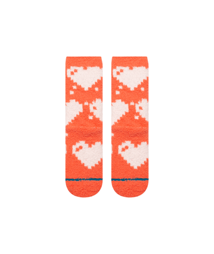 STANCE STANCE Kids Digi Hearts Crew Coral