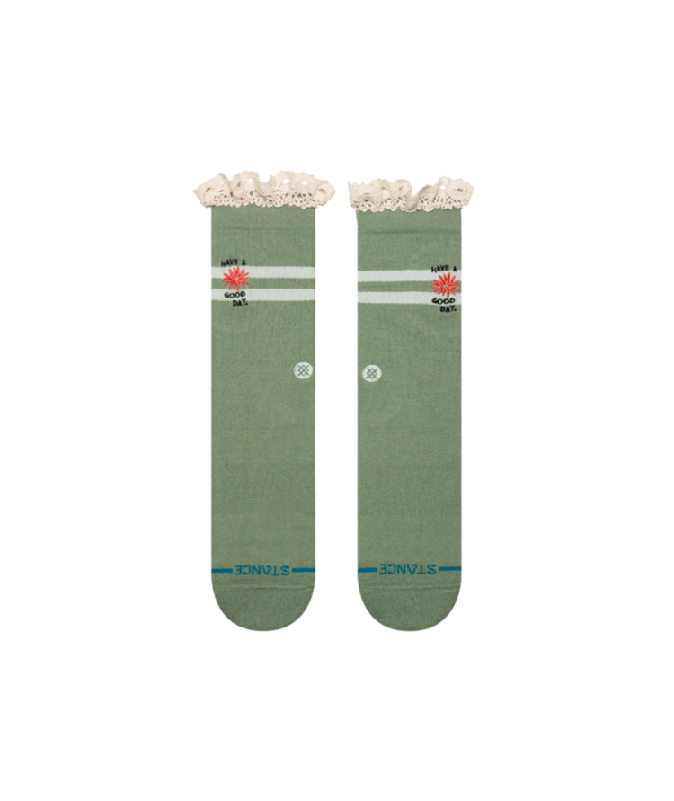 STANCE STANCE Womens Have A Good Day Crew Green