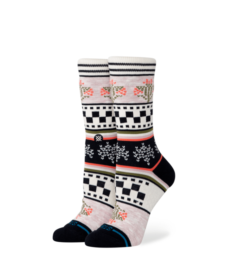 STANCE STANCE Womens Winter Bloom Crew Lilac