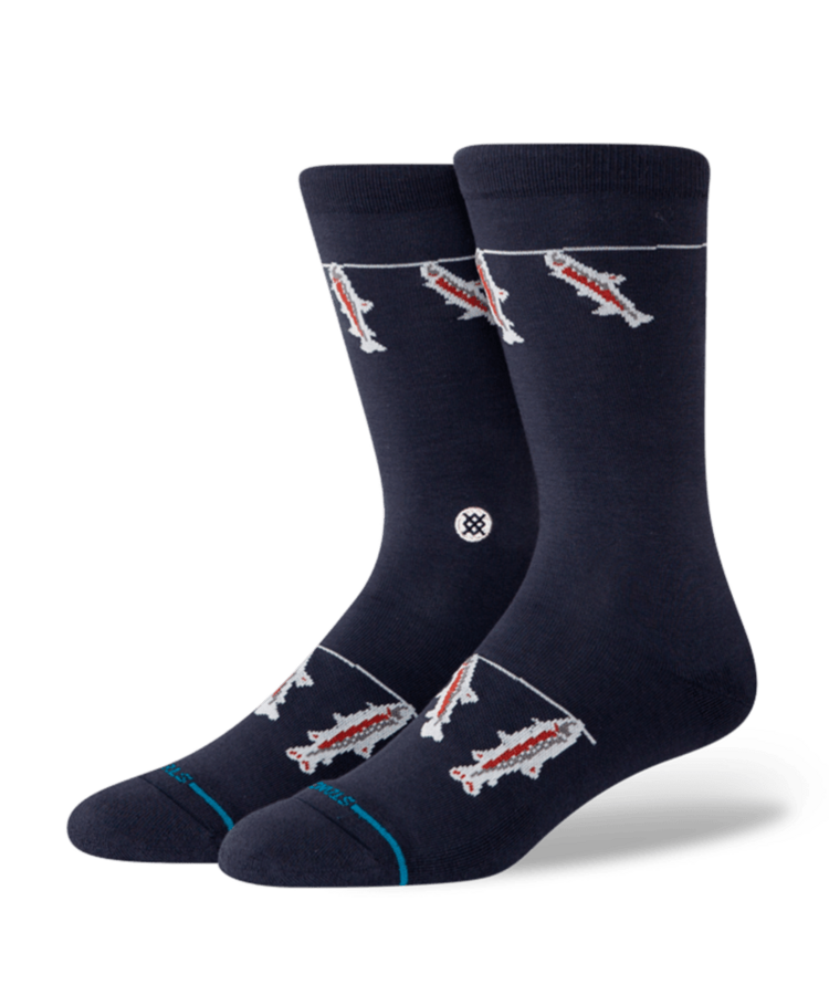 STANCE STANCE Gone Fishin Crew Navy