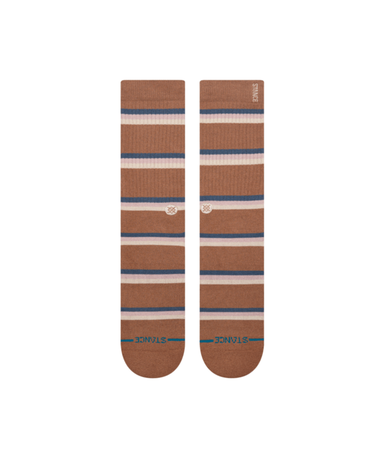 STANCE STANCE Strata Crew Brown