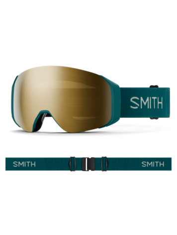 SMITH SMITH 4D Mag S Malachite ChromaPop Sun Black Gold Mirror + ChromaPop Storm Blue Sensor Mirror