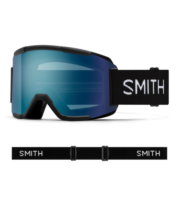 SMITH SMITH Squad Black  ChromaPop Everyday Blue Mirror + Yellow