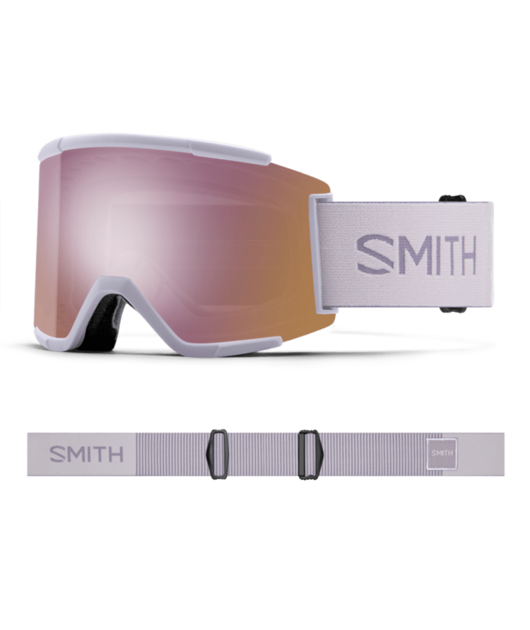 SMITH SMITH Squad XL Lunar Fog ChromaPop Everyday Rose Gold Mirror + ChromaPop Storm Rose Flash