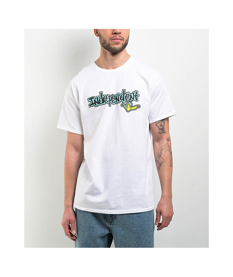 INDEPENDENT INDEPENDENT T-Shirt Gonz Bar White
