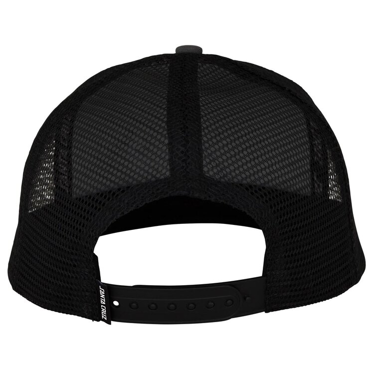 SANTA CRUZ SANTA CRUZ Trucker Hat Screaming Hand Front Grey/Black
