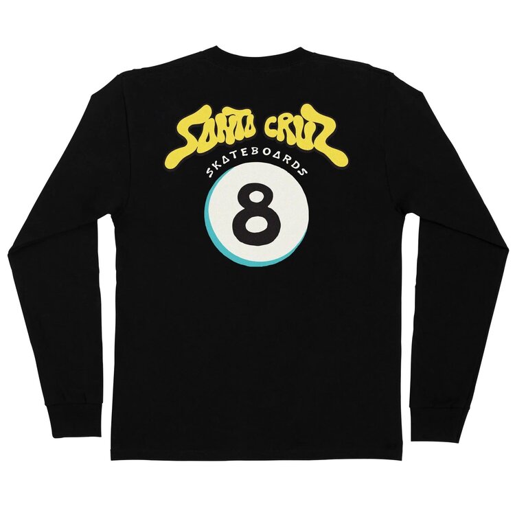 SANTA CRUZ SANTA CRUZ Long Sleeve T-Shirt Winkowski Ocho Black