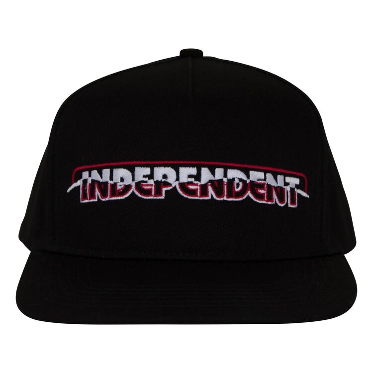 INDEPENDENT INDEPENDENT Snapback Barhouse Ripped Black