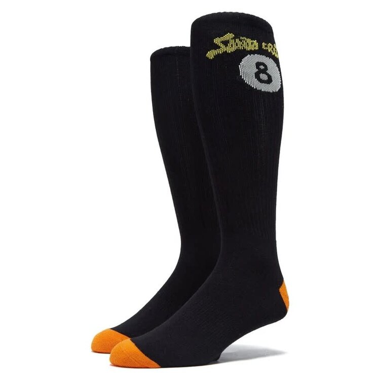 SANTA CRUZ SANTA CRUZ Mid Crew Socks Winkowski 8Baller Trip  Black/Orange