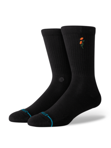 STANCE 56B STANCE TWIGGY CREW BLACK