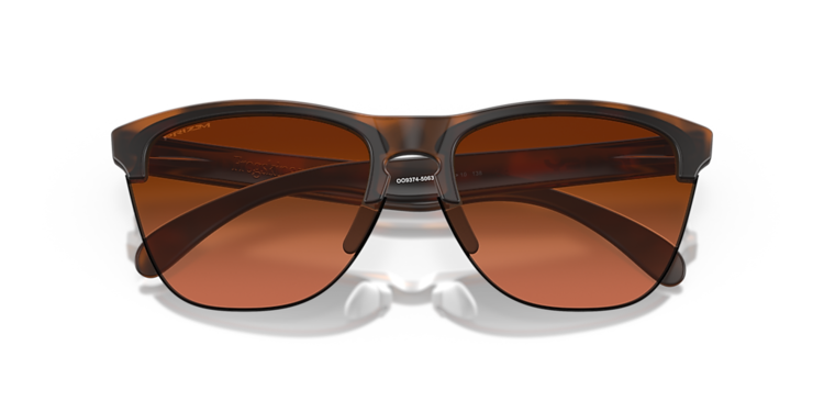 OAKLEY OAKLEY Frogskins Lite Matte Brown W/ Prizm Brown Gradient