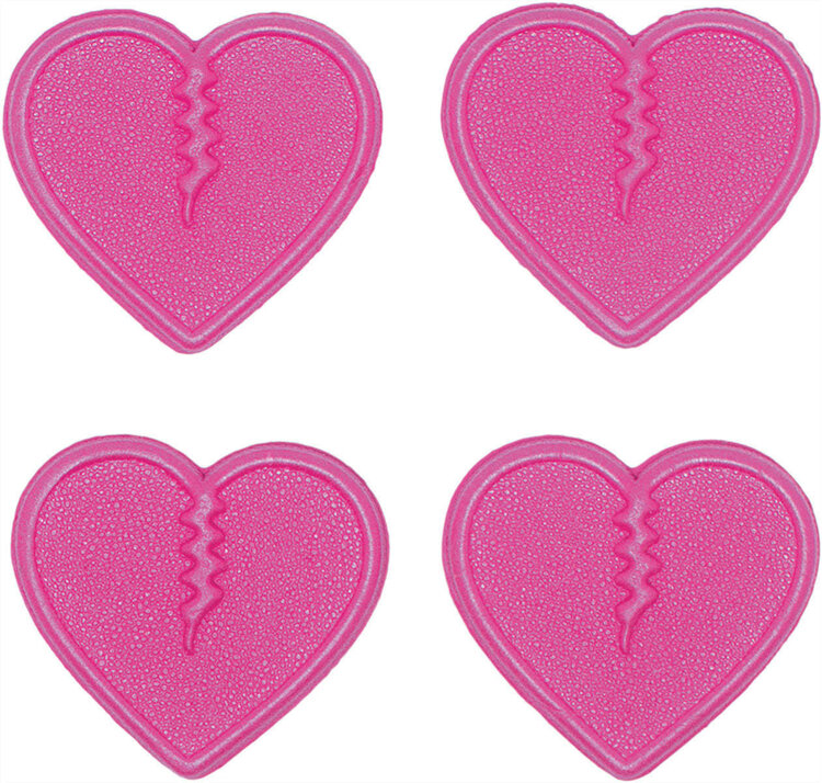 CRAB GRAB CRAB GRAB Mini Hearts Hot Pink