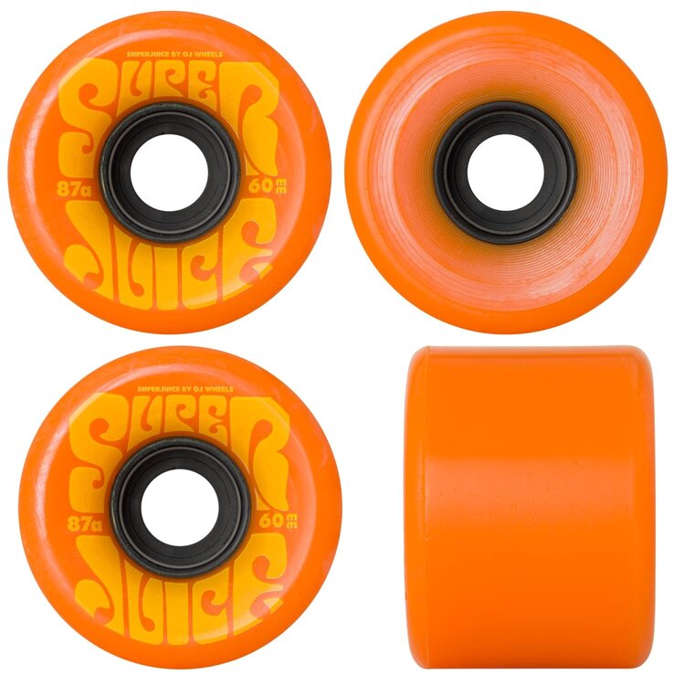 24D OJS WHEELS SUPER JUICE ORANGE 78A 60mm