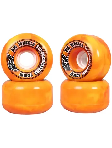 PIG PIG CRUISER WHEELS SUPERCRUISER 70mm ORANGE