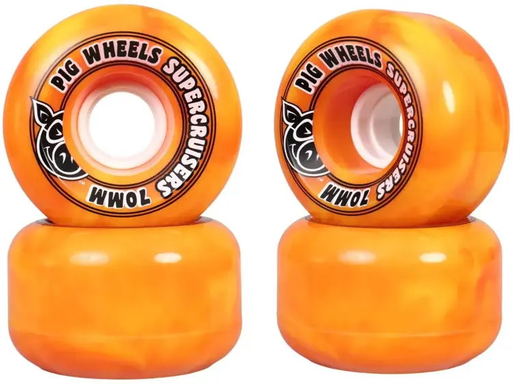 PIG PIG CRUISER WHEELS SUPERCRUISER 70mm ORANGE