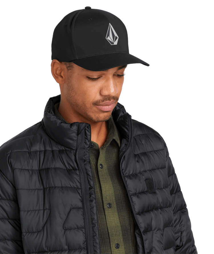 VOLCOM VOLCOM Stone Tech Flexfit Delta Black
