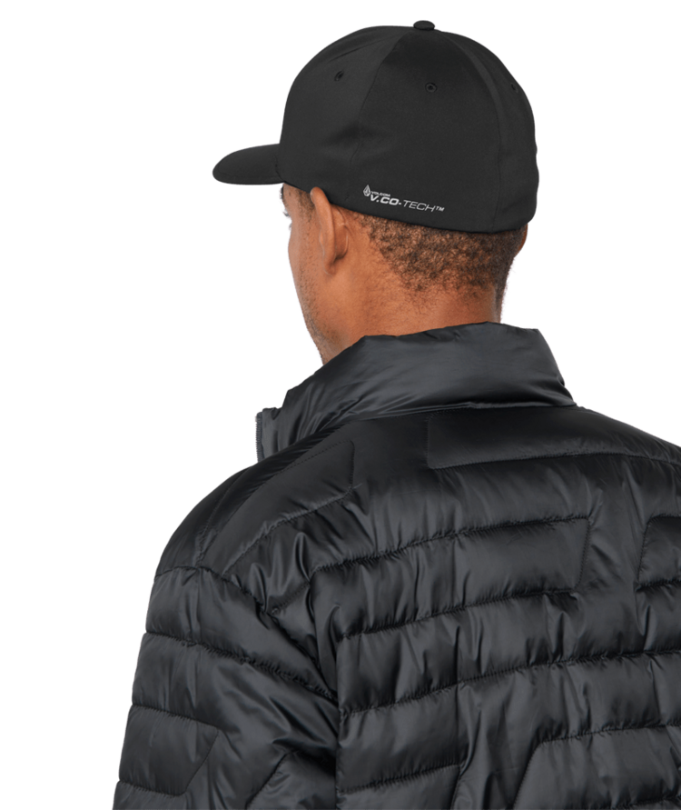 VOLCOM VOLCOM Stone Tech Flexfit Delta Black