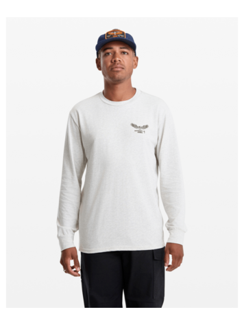 VOLCOM VOLCOM Hammered Long Sleeve Tee Stone Heather