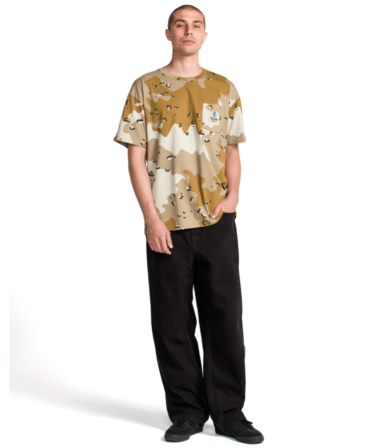 VOLCOM VOLCOM Desert Beers Pocket Tee Lkhaki